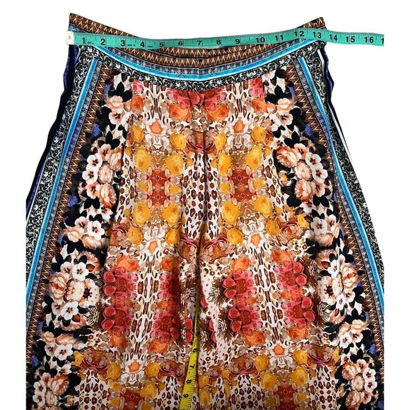 Ranna Gill by Anthropologie Airy Samaire Wide Leg Printed Floral Pant Size 0 - Picture 10 of 12